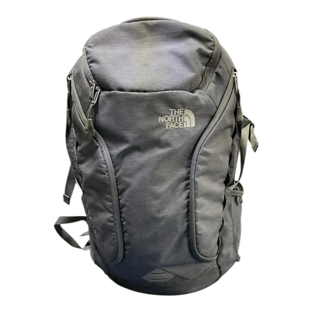The North Face Mainframe Backpack GrayFlexVent Laptop Travel Daypack Mens Womens